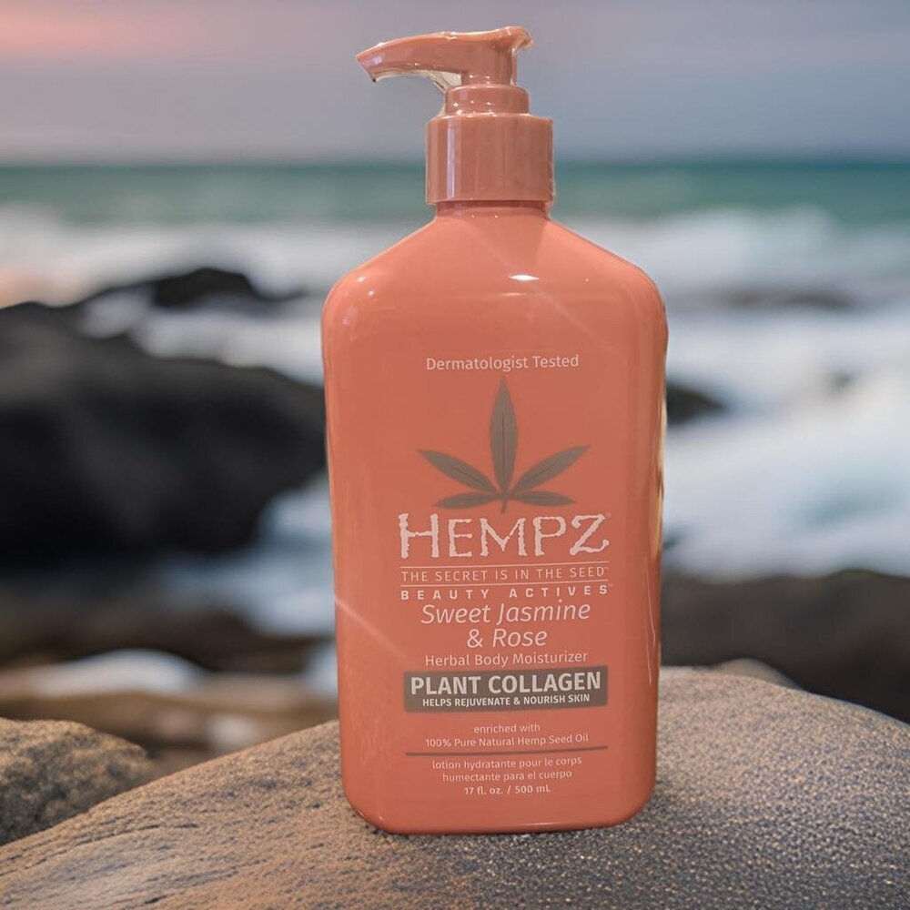 Hempz Sweet Jasmine & Rose Hebal Body Moisturizer 17 oz
